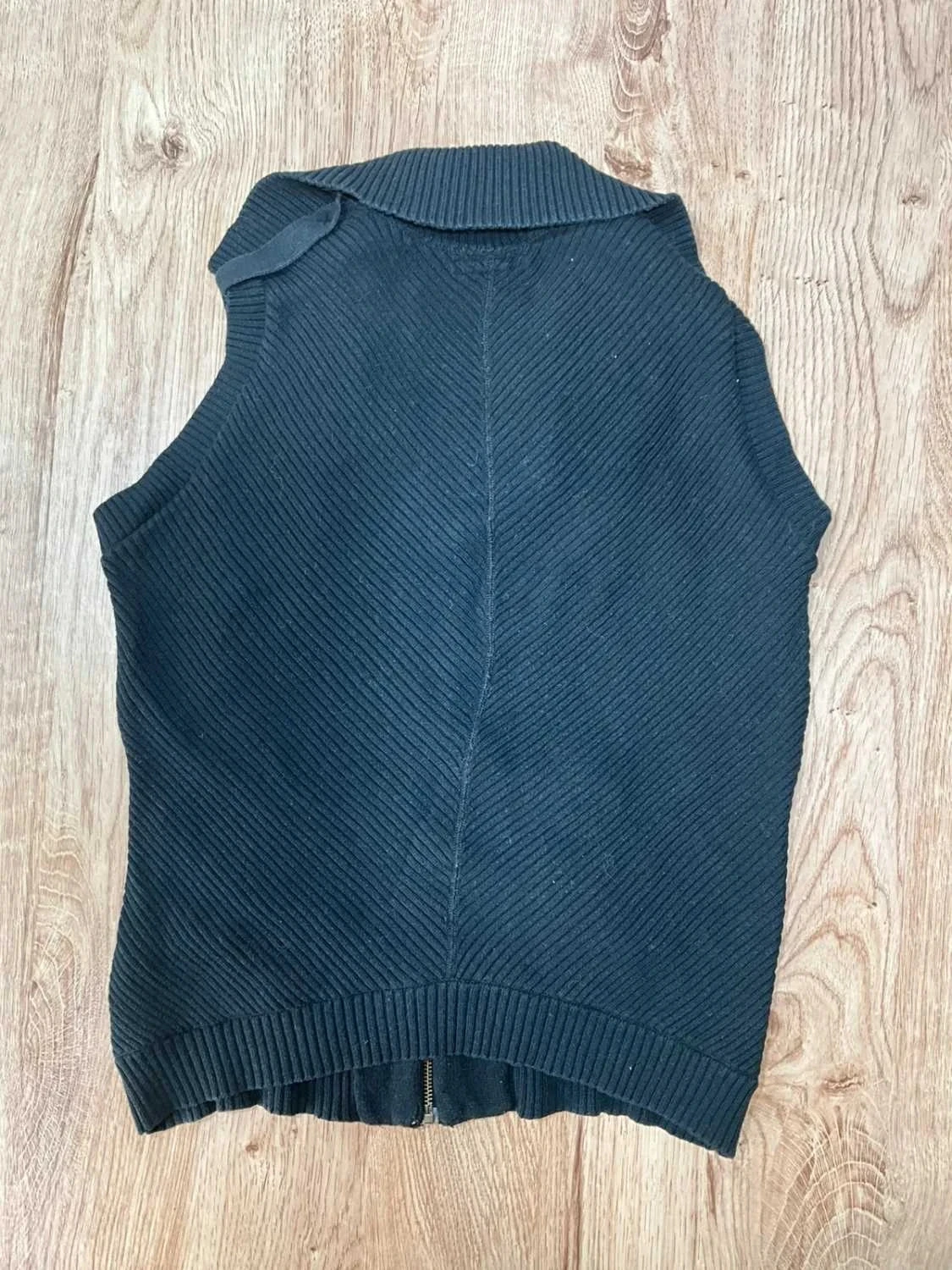 Gilet zippé Tommy hilfiger homme M 100% coton  bleu marine – photo 5